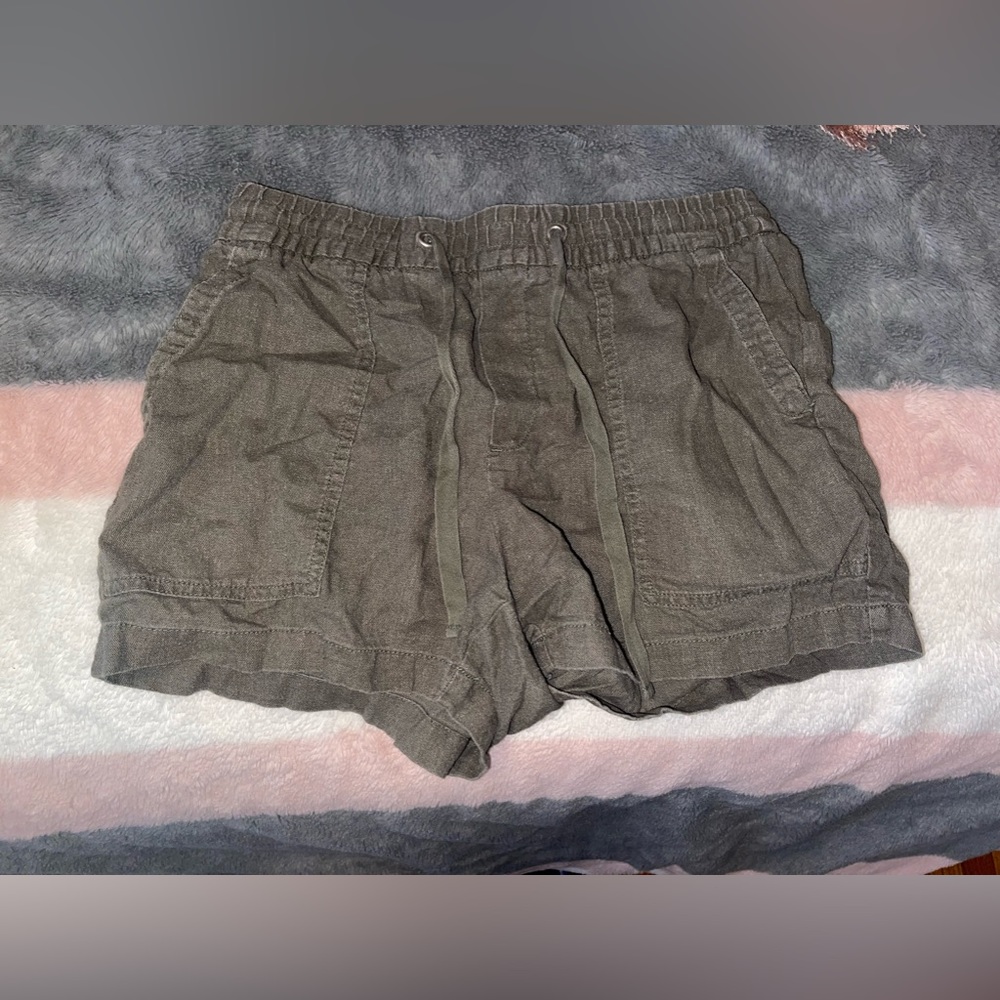 Army Green Color Shorts
